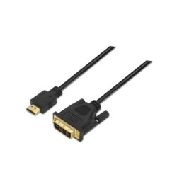 Cavo DVI a HDMI Aisens - DVI18+1/Maschio-HDMI A Maschio - 1,8 m - Full HD - Colore Nero