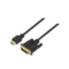 Cavo DVI a HDMI Aisens - DVI18+1/Maschio-HDMI A Maschio - 1,8 m - Full HD - Colore Nero