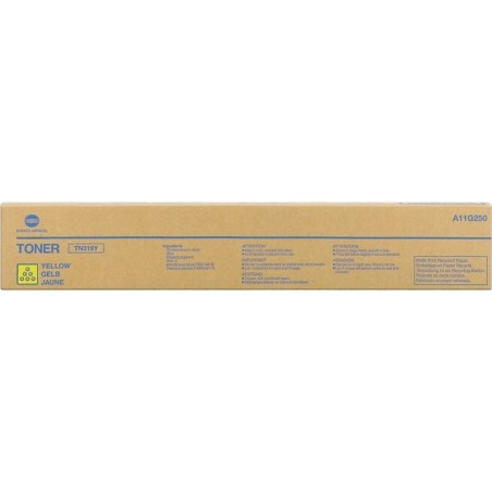 Cartuccia toner giallo originale Konica Minolta TN319 - TN319Y/A11G250