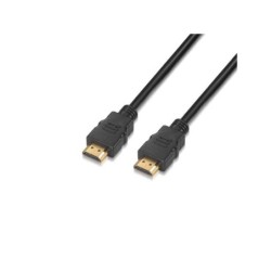 Cavo HDMI 2.0 Aisens certificato 4K HDR 60Hz Premium maschio a maschio - Ultra HD 3D ARC - 4K - 2,0 m - Colore nero
