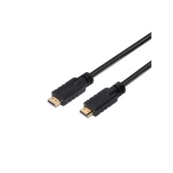 Cavo HDMI Aisens V2.0 Premium ad alta velocità/ HEC 4K@60HZ 18 GBPS con ripetitore - A/MA/M - 20 m - Colore nero