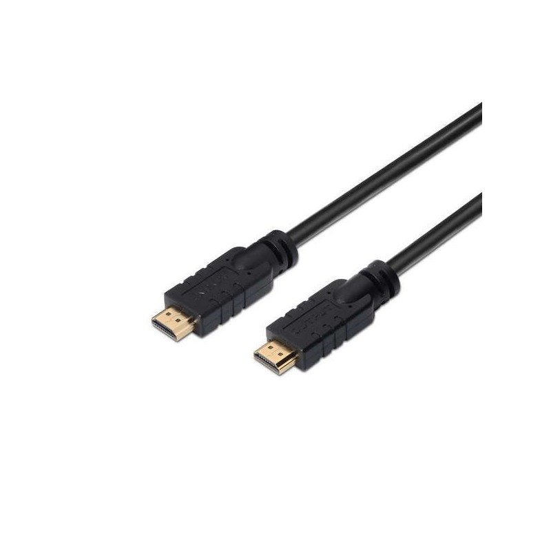 Cavo HDMI Aisens V2.0 Premium ad alta velocità/ HEC 4K@60HZ 18 GBPS con ripetitore - A/MA/M - 20 m - Colore nero Cavo HDMI Aisens V2.0 Premium ad alta velocità/ HEC 4K@60HZ 18 GBPS con ripetitore - A/MA/M - 20 m - Colore nero