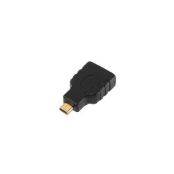 Adattatore Aisens da HDMI a Micro HDMI - A femmina-HDMI D/maschio per tablet o fotocamera digitale - Colore nero