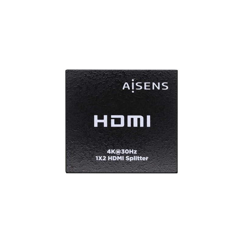 Aisens HDMI Duplicador 4K@30HZ 1x2 con Alimentacion - Color Negro Aisens HDMI Duplicador 4K@30HZ 1x2 con Alimentacion - Color Negro