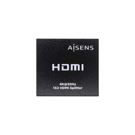 Aisens HDMI Duplicador 4K@30HZ 1x2 con Alimentacion - Color Negro