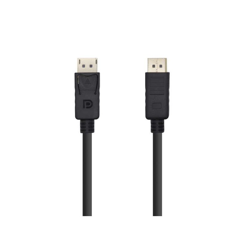 Cavo Aisens Displayport V1.2 4K@60Hz - DP/M-DP/M - 5,0 m - Colore nero Cavo Aisens Displayport V1.2 4K@60Hz - DP/M-DP/M - 5,0 m - Colore nero