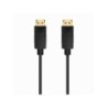Cavo Aisens Displayport V1.2 CCS 4K@60Hz - DP/M-DP/M - 0,5 m - Colore nero