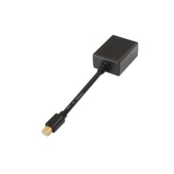 Aisens Conversor Mini DP a SVGA - mDP/M-SVGA Hembra - 15cm - Color Negro