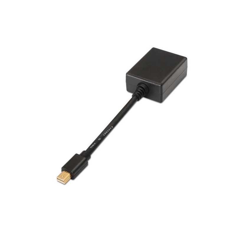 Convertitore Aisens Mini DP a SVGA - mDP/M-SVGA femmina - 15 cm - colore nero Convertitore Aisens Mini DP a SVGA - mDP/M-SVGA femmina - 15 cm - colore nero