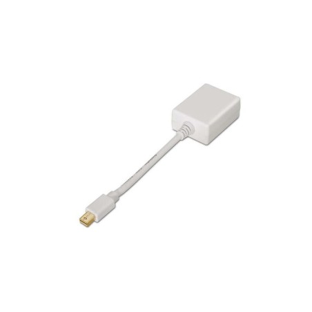 Convertitore Aisens Mini DP a SVGA - mDP/M-SVGA femmina - 15 cm - colore bianco