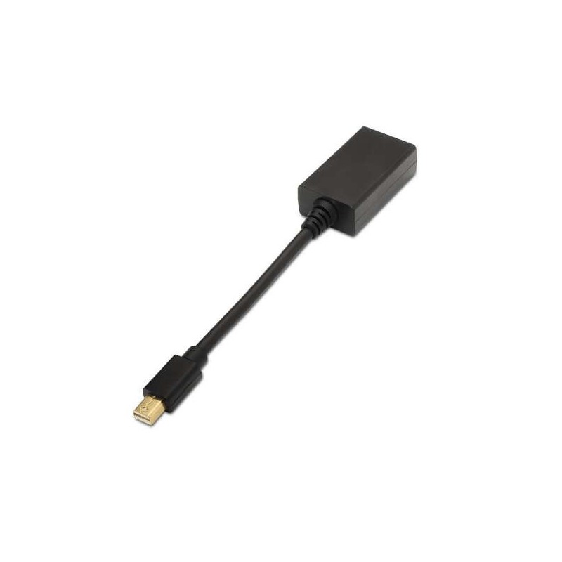 Convertitore Aisens Mini DP a HDMI - mDP/M-HDMI A femmina - 15 cm - colore nero Convertitore Aisens Mini DP a HDMI - mDP/M-HDMI A femmina - 15 cm - colore nero