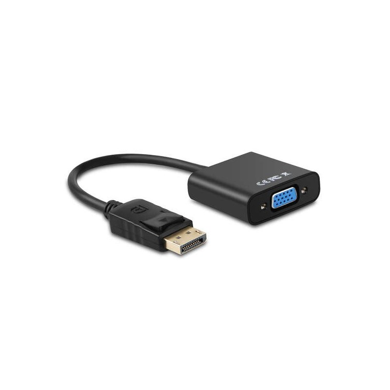 Convertitore Aisens Displayport a SVGA - DP/M-SVGA/H - 15 cm - Nero Convertitore Aisens Displayport a SVGA - DP/M-SVGA/H - 15 cm - Nero