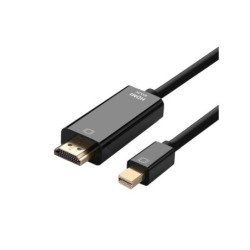 Aisens Cable Conversor Mini Displayport a HDMI - Mini DP/M-HDMI/M - 3.0M - Color Negro