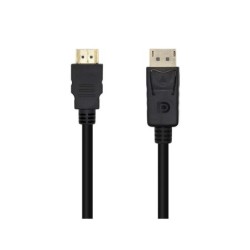 Cavo convertitore Aisens Displayport a HDMI - DP/M-HDMI/M - 1,0 m - Nero