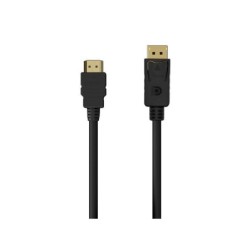 Cavo convertitore DisplayPort a HDMI Aisens - DP/M-HDMI/M - 1,5 M - Nero