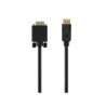Aisens Cable Conversor DisplayPort a VGA - DP/M-VGA/M - 1.0M - Color Negro