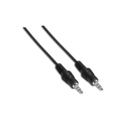 Cavo Audio Stereo Aisens - JACK 3.5/M-JACK 3.5/M - 0,3 m - Colore Nero