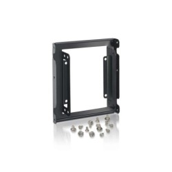 Adattatore in metallo Aisens da 3,5" per disco rigido o SSD 2x2,5" in un PC - Nero
