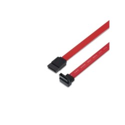Cavo dati Aisens SATA III 6G dati angolato - 0,5 m per disco rigido SSD SATA I - II - III - Colore rosso