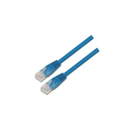 Cavo di rete Aisens Patch Cord RJ45 Cat.5e UTP AWG24 - 0,5 m - 10/100 Mbit/s - Colore blu