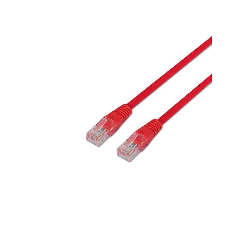 Cavo di rete Aisens Patch Cord RJ45 Cat.6 UTP AWG24 - 3,0 m - 10/100/1000 Mbit/s - Colore rosso Cavo di rete Aisens Patch Cord RJ45 Cat.6 UTP AWG24 - 3,0 m - 10/100/1000 Mbit/s - Colore rosso