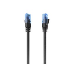 Cavo di rete Aisens Cavo patch RJ45 Cat.6 UTP AWG26 CCA - 0,5 m - Colore nero