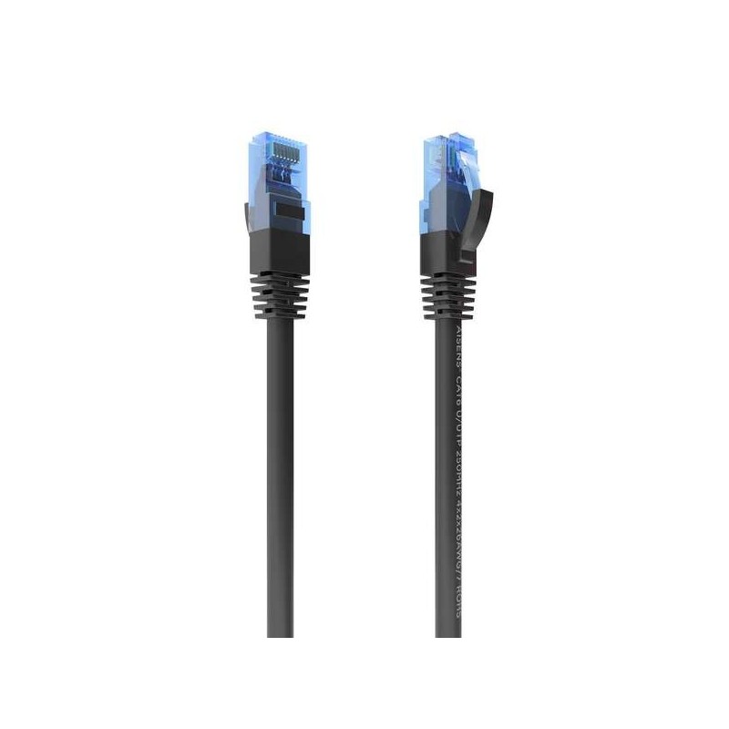 Cavo di rete Aisens Cavo patch RJ45 Cat.6 UTP AWG26 CCA - 4,0 m - Colore nero Cavo di rete Aisens Cavo patch RJ45 Cat.6 UTP AWG26 CCA - 4,0 m - Colore nero