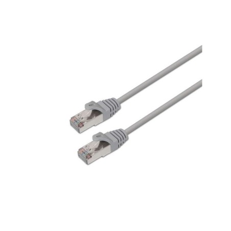 Aisens Cavo di Rete Patch Cord RJ45 Cat.6 FTP AWG24 - 10m - 10/100/1000 Mbit/s - Colore Grigio