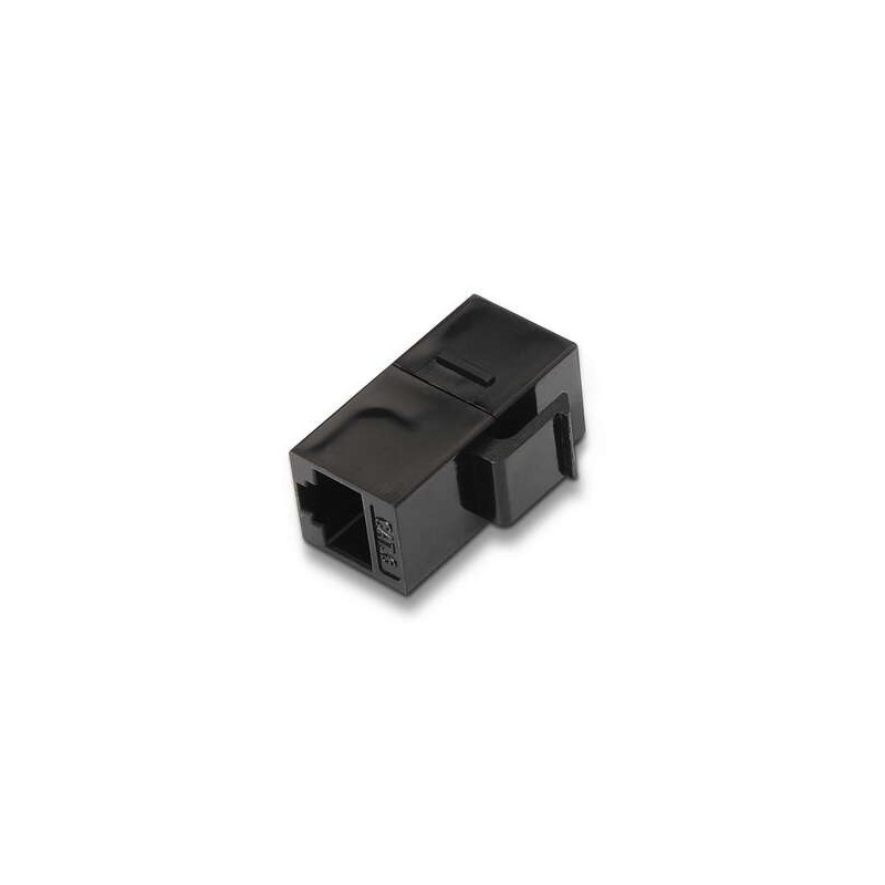 Aisens Empalme RJ45 Cat.6 UTP para Panel de Parcheo o Roseta - Color Negro Aisens Empalme RJ45 Cat.6 UTP para Panel de Parcheo o Roseta - Color Negro