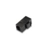 Giunzione Aisens RJ45 Cat.6 UTP per pannello patch o rosetta - Colore nero