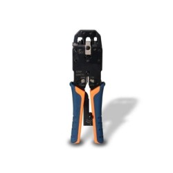 Pinza a crimpare Aisens in metallo RJ10/RJ11/RJ12/RJ45 - Colore nero