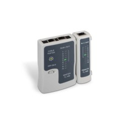 Tester Aisens per cavo RJ11/RJ12/RJ45 - Colore grigio