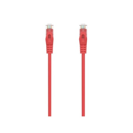 Cavo toppa del cavo di rete Aisens RJ45 LSZH CAT.6A 500 MHZ UTP AWG24 - 30CM - Colore rosso