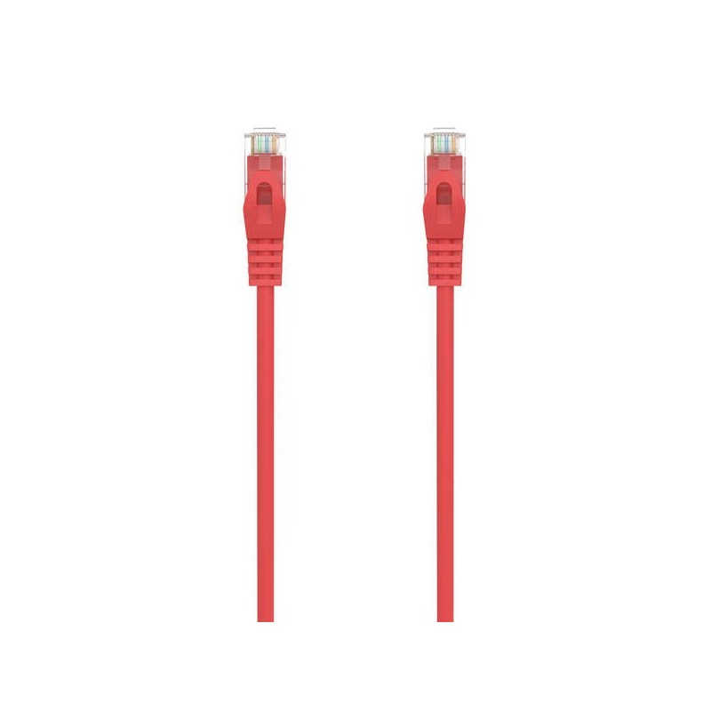 Cavo toppa del cavo di rete Aisens RJ45 LSZH CAT.6A 500 MHZ UTP AWG24 - 1.5M - Colore rosso Cavo toppa del cavo di rete Aisens RJ45 LSZH CAT.6A 500 MHZ UTP AWG24 - 1.5M - Colore rosso