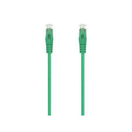 Cavo toppa per cavo di rete Aisens RJ45 LSZH CAT.6A 500 MHZ UTP AWG24 - 30CM - Colore verde
