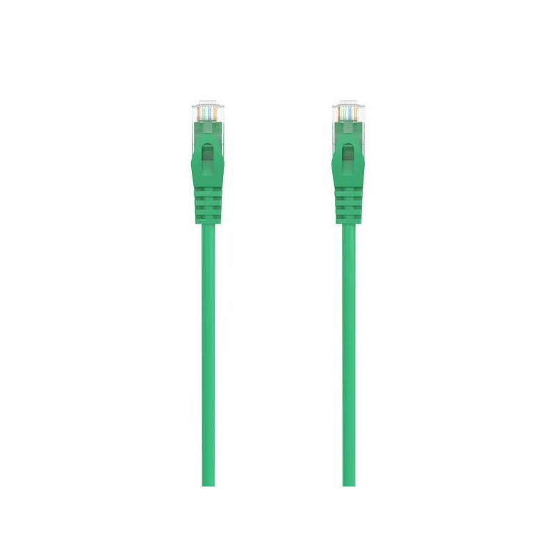 Cavo toppa del cavo di rete Aisens RJ45 LSZH CAT.6A 500 MHZ UTP AWG24 - 0,5 M - Colore verde Cavo toppa del cavo di rete Aisens RJ45 LSZH CAT.6A 500 MHZ UTP AWG24 - 0,5 M - Colore verde