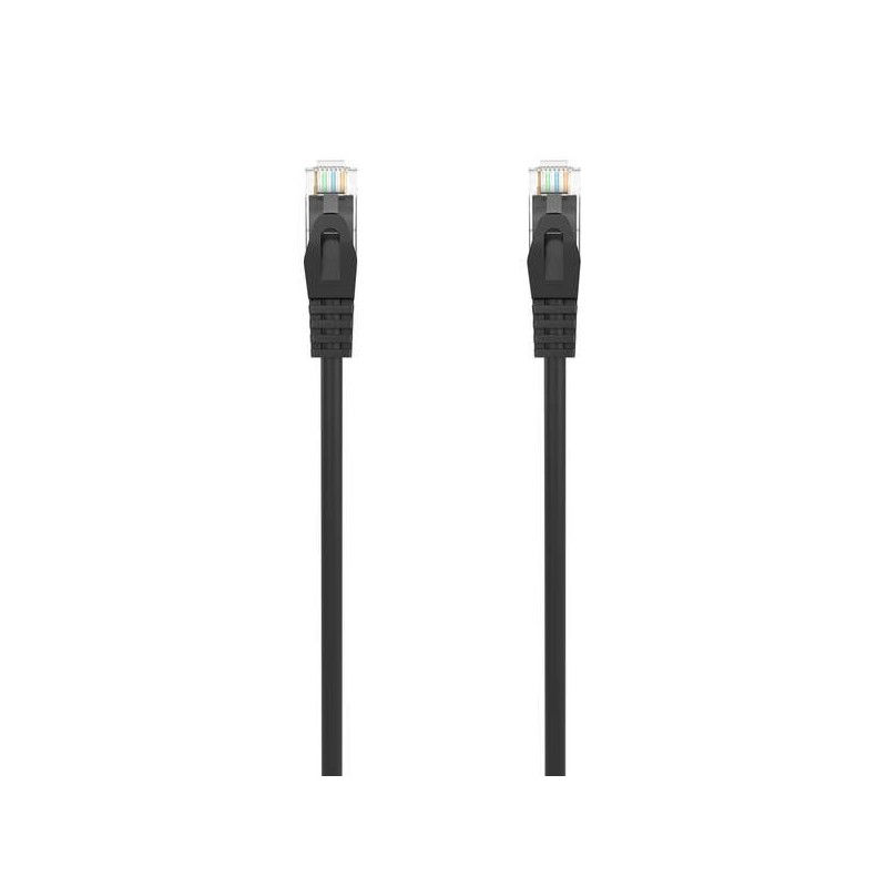 Cavo toppa per cavo di rete Aisens RJ45 LSZH CAT.6A 500 MHZ UTP AWG24 - 30CM - Colore nero Cavo toppa per cavo di rete Aisens RJ45 LSZH CAT.6A 500 MHZ UTP AWG24 - 30CM - Colore nero