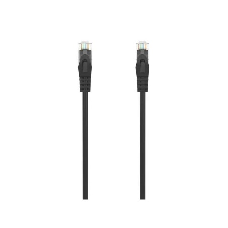 Cavo toppa per cavo di rete Aisens RJ45 LSZH CAT.6A 500 MHZ UTP AWG24 - 30CM - Colore nero