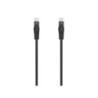 Cavo toppa per cavo di rete Aisens RJ45 LSZH CAT.6A 500 MHZ UTP AWG24 - 30CM - Colore nero