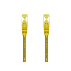Aisens Cavo di Rete Patch Cord RJ45 LSZH Cat.7 600 MHz S/FTP PIMF AWG26 - 25cm - Colore Giallo