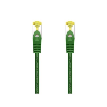 Aisens Cavo di Rete Patch Cord RJ45 LSZH Cat.7 600 MHz S/FTP PIMF AWG26 - 1.0M - Colore Verde