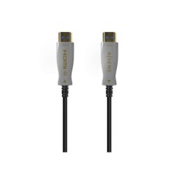 Cavo HDMI Aisens V2.0 AOC Premium Alta Velocità / HEC 4K@60Hz 4:4:4 18 GBPS - A/MA/M - 150 m - Colore Nero