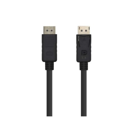 Cavo Aisens Displayport V1.4 8k@60hz - DP/M-DP/M - 0,8 m - Colore nero