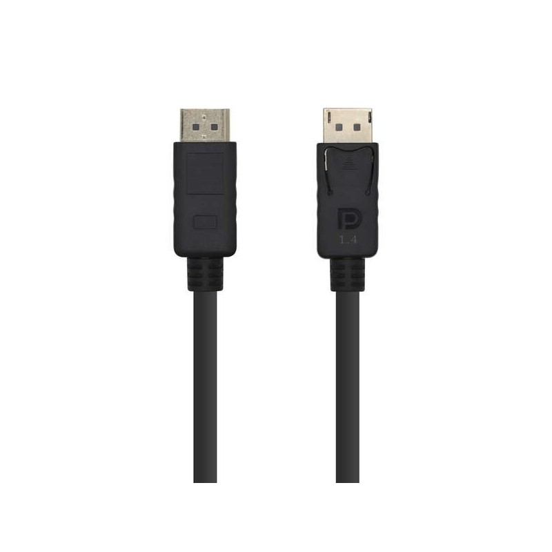 Cavo Aisens Displayport V1.4 8K@60hz - DP/M-DP/M - 2,0 m - Colore nero Cavo Aisens Displayport V1.4 8K@60hz - DP/M-DP/M - 2,0 m - Colore nero