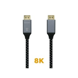 Cavo Aisens Displayport V1.4 8K@60hz - DP/M-DP/M - 1.5m - Colore Grigio