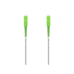 Cavo toppa del cavo in fibra ottica Aisens G657A2 3.0 9/125 SMF Simplex CPR Dca LSZH - SC/APC-SC/APC - 50M - Colore bianco