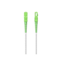 Cavo toppa per cavo in fibra ottica Aisens G657A2 3.0 9/125 SMF Simplex CPR Dca LSZH - SC/APC-SC/APC - 300 m - Colore bianco