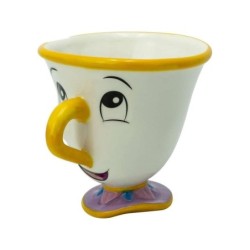 Tazza 3D Abystyle Disney La Bella e la Bestia Chip - Capacità 250 ml