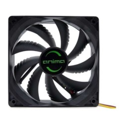 Tacens Anima AF8 Ventilador 80mm - Carcasa y Aspas Negras - Velocidad Max. 1800rpm
