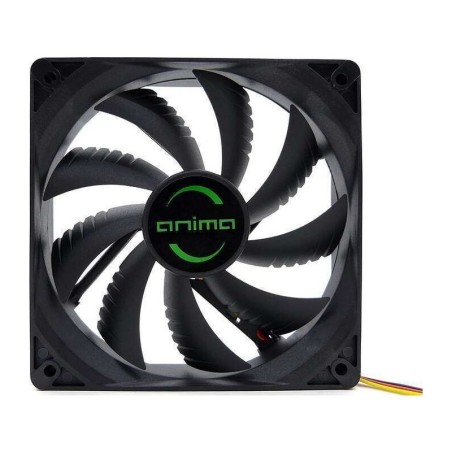 Tacens Anima AF8 Ventilador 80mm - Carcasa y Aspas Negras - Velocidad Max. 1800rpm